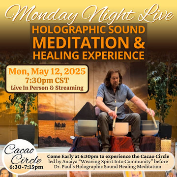 May 12, 2025 - MONDAY NIGHT LIVE! Meditation