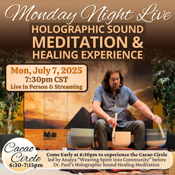 July 7, 2025 - MONDAY NIGHT LIVE! Meditation