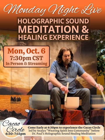 October 6, 2025 - MONDAY NIGHT LIVE! Meditation
