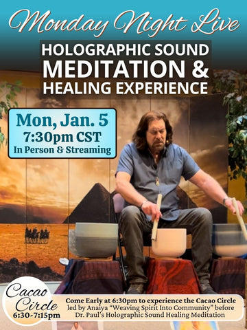 January 5, 2026 - MONDAY NIGHT LIVE! Meditation