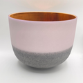 24kt Gold + Morganite + Obsidian Crystal Singing Chakra Bowl designed by Dr. Paul Hubbert for Sound Healing