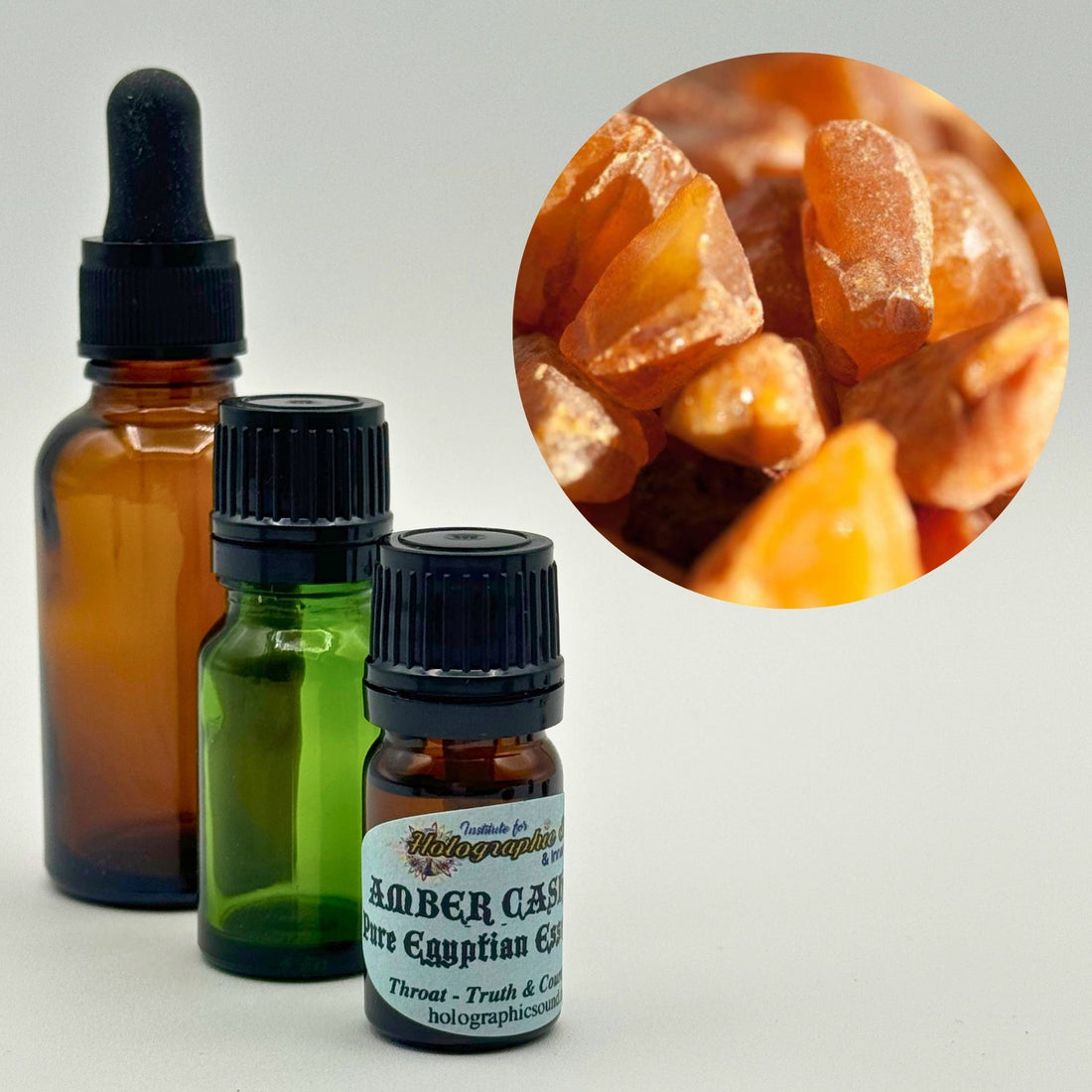 Amber Cashmere throat chakra oil for sound healing 100% Pure Egyptian Essential Oil hand picked by Dr. Paul Hubbert during his journeys in Egypt direct from Cairo and  sacred oil alchemist.