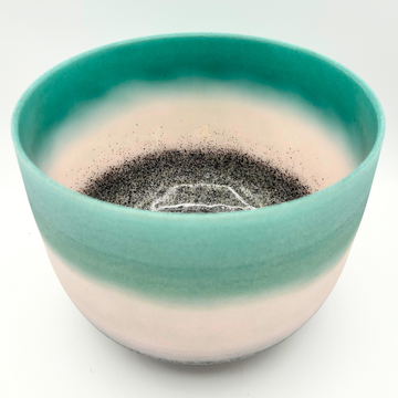 Emerald + Morganite + Obsidian ✨ Alchemical Fusion Crystal Bowl