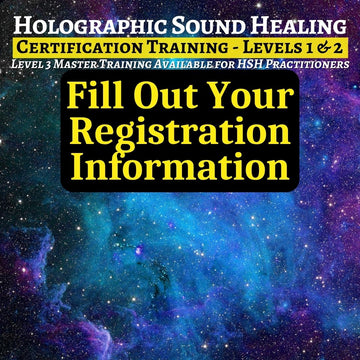 HSH Training - Fill Out Your Registration Info