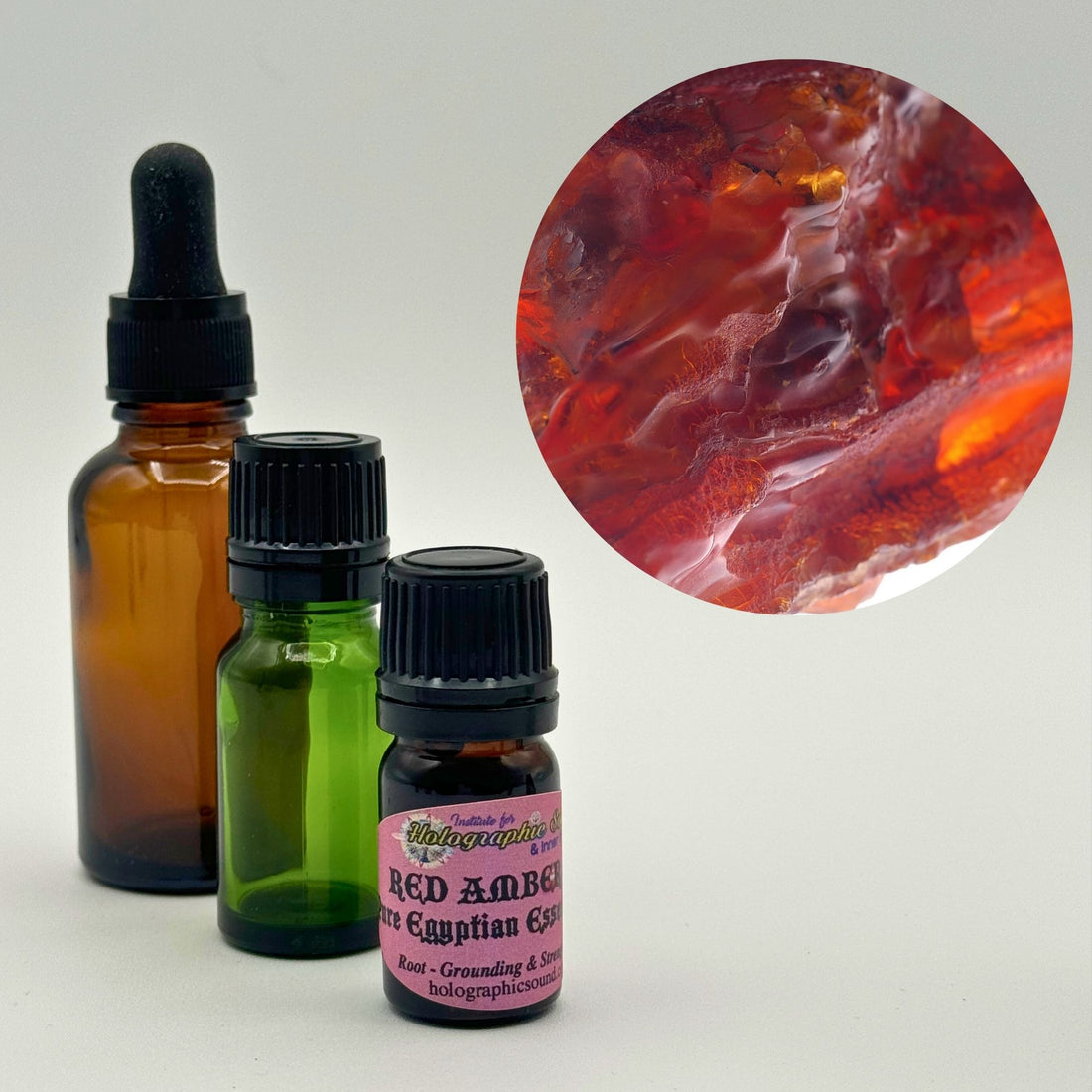 Red Amber root Chakra oil for sound healing 100% Pure Egyptian Essential Oil hand picked by Dr. Paul Hubbert during his journeys in Egypt direct from Cairo and  sacred oil alchemist.