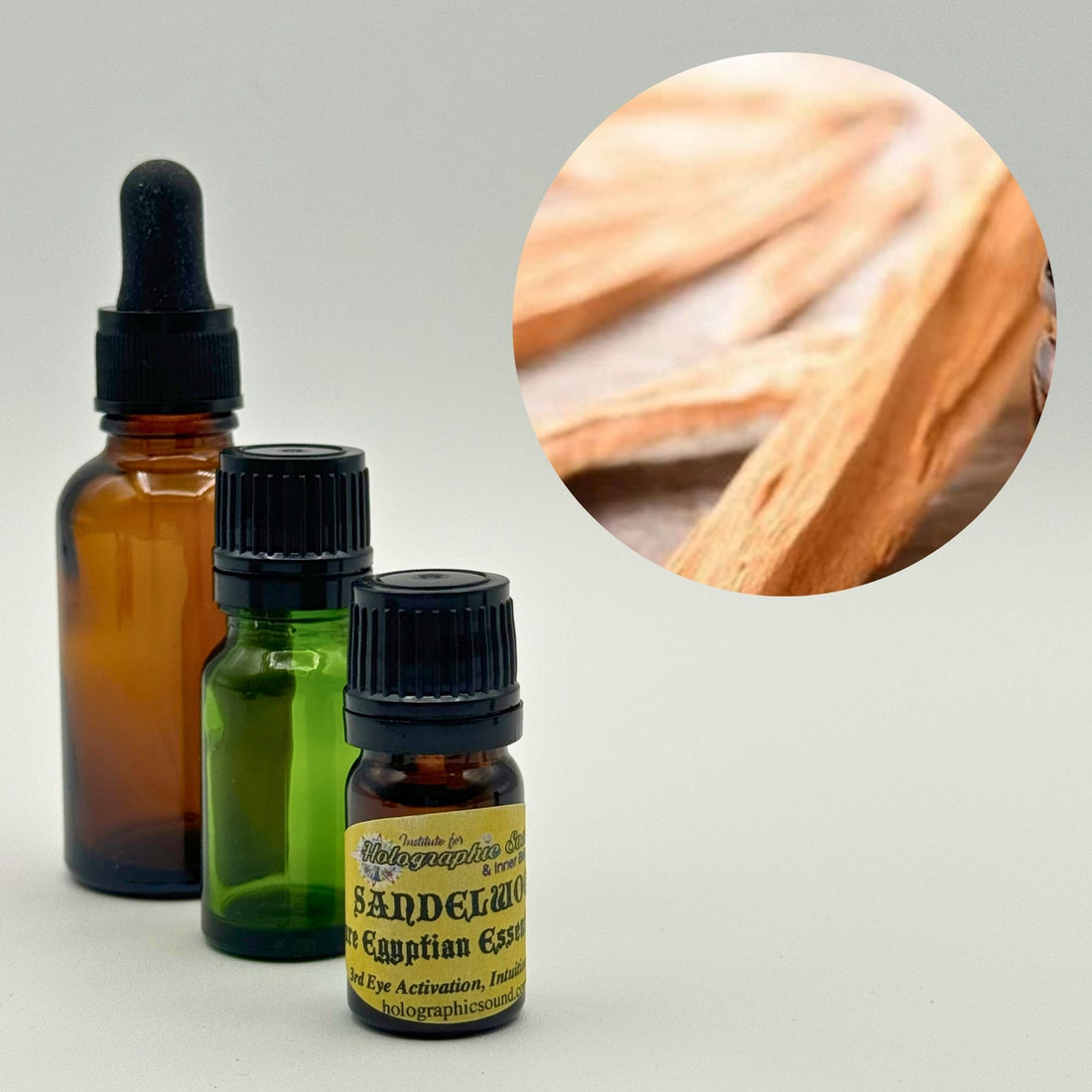 Sandalwood chakra third eye 100% Pure Egyptian Essential Oil hand picked by Dr. Paul Hubbert during his journeys in Egypt direct from Cairo and  sacred oil alchemist. Sound Healing Oil