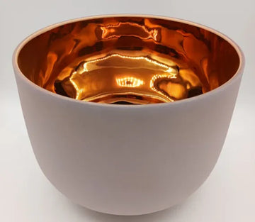 crystal bowl sound meditation session with singing bowls