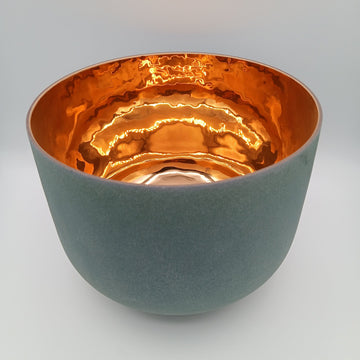 24kt GOLD + Emerald ✨ Alchemical Fusion Crystal Bowl