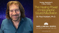 Promotion for Wellness Expo in Conroe, TX featuring Dr. Paul Hubbert on Sun, Sep. 6 @ 11:30am for 