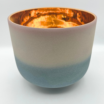 24kt GOLD + Amethyst + Emerald + Sapphire v2 ✨ Alchemical Fusion Crystal Bowl