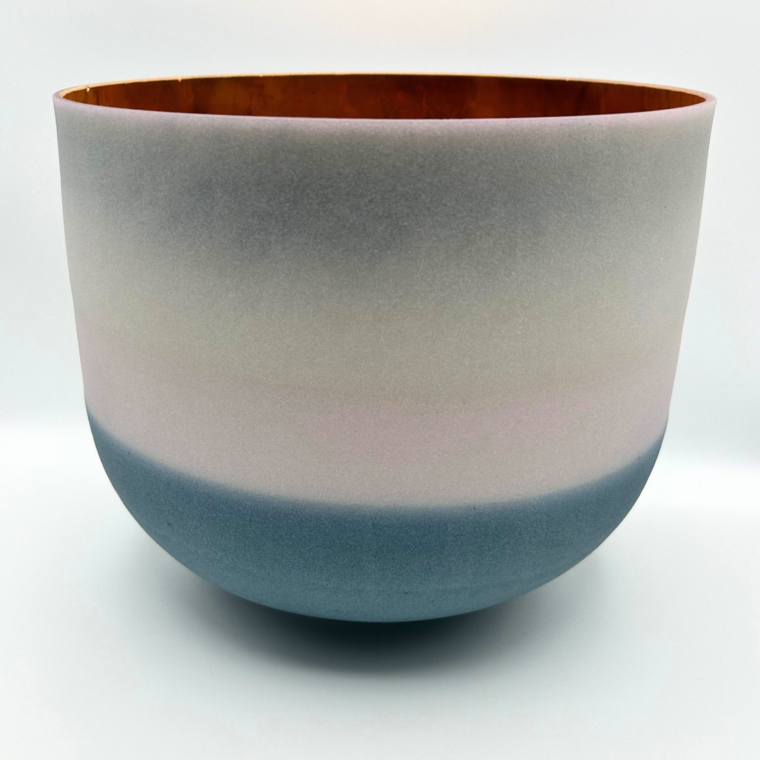 24kt GOLD + Moldavite + Morganite + Sapphire ✨ Alchemical Fusion Crystal Bowl