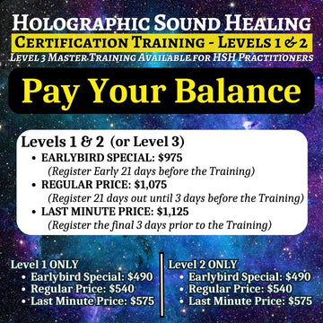 HSH Training - Pay Your Balance