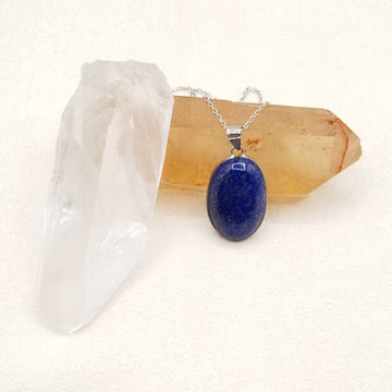 Lapis Oval Pendant