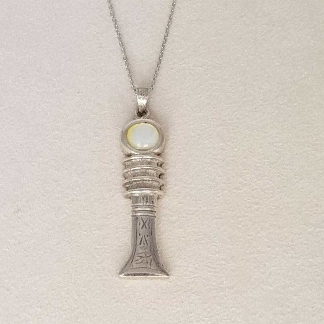 Moonstone Pillar Pendant