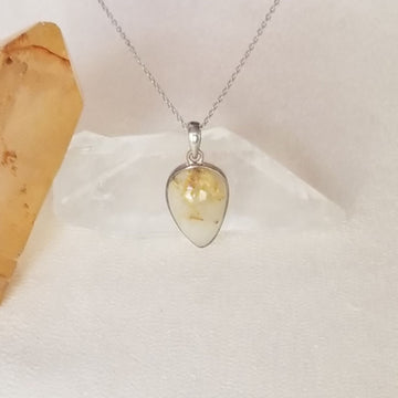 Rutilated Quartz Pendant