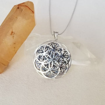 Flower of Life Pendant - L