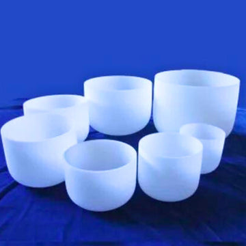 Sound Healers Chakra Set III: 7 Harmonically Tuned Pure Note Bowls (larger size)