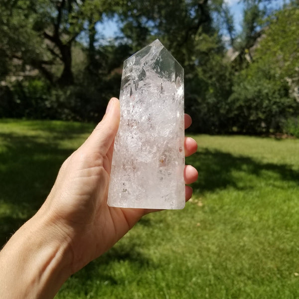 Quartz Crystal Medium Tower