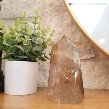 Smoky Quartz Crystal Tower