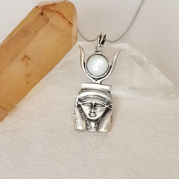 Hathor Moonstone Pendant