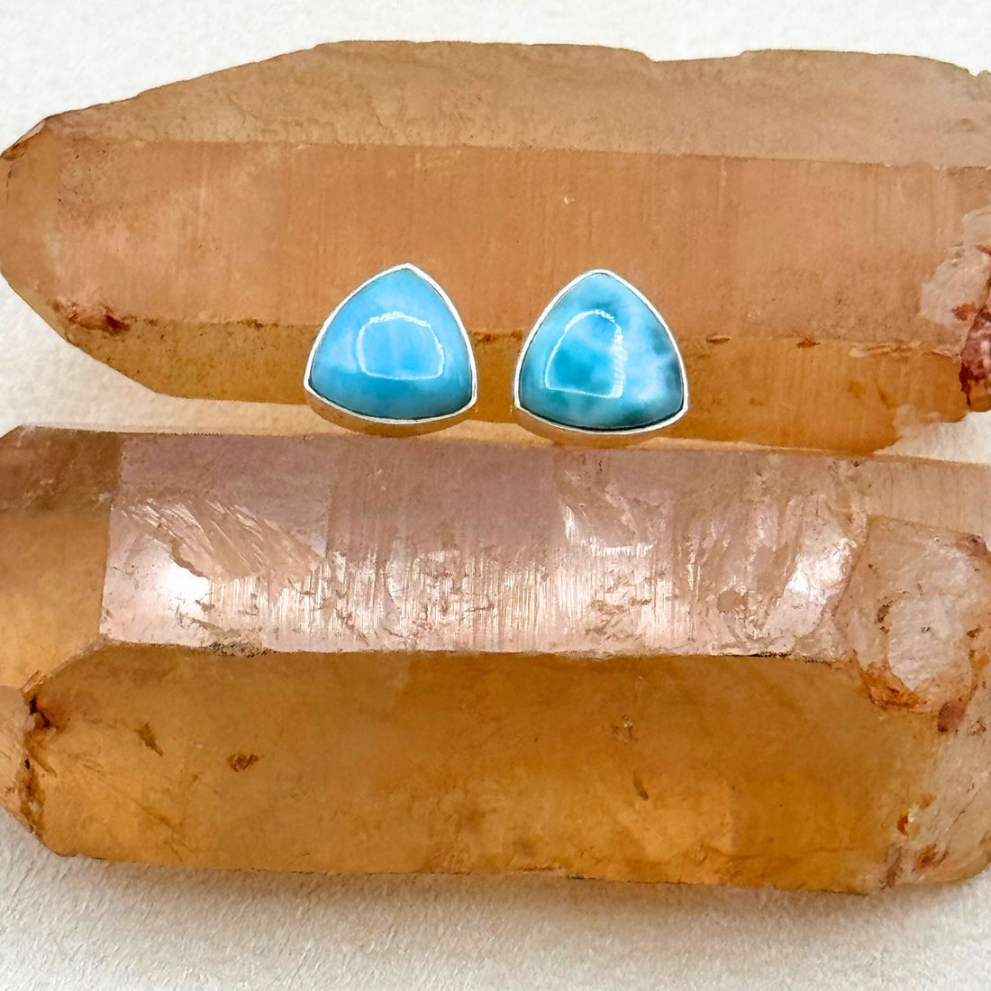 Larimar Earrings