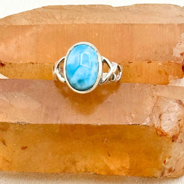 Larimar Oval Ring