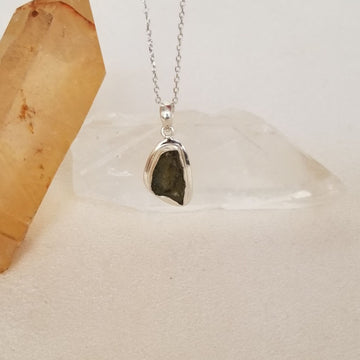 Moldavite Pendant