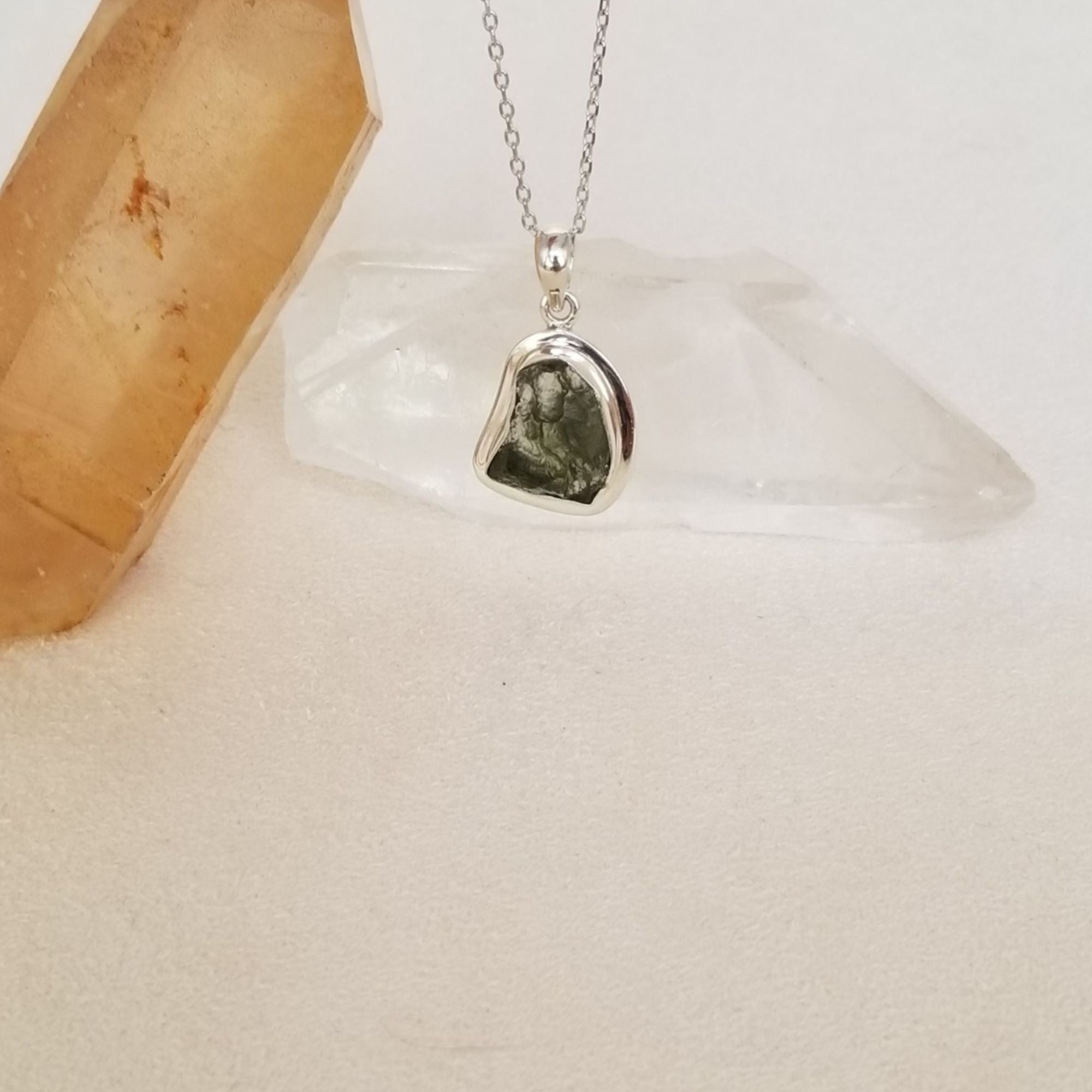 Moldavite Pendant
